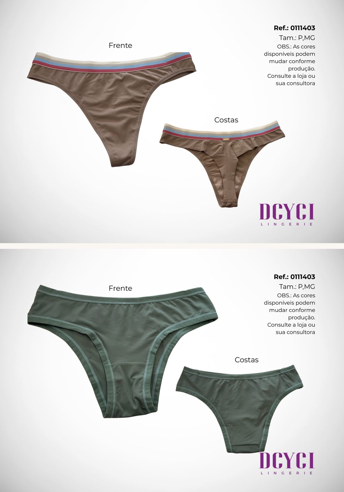 Calcinhas Ref 0111403